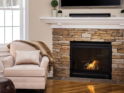 propane fireplace